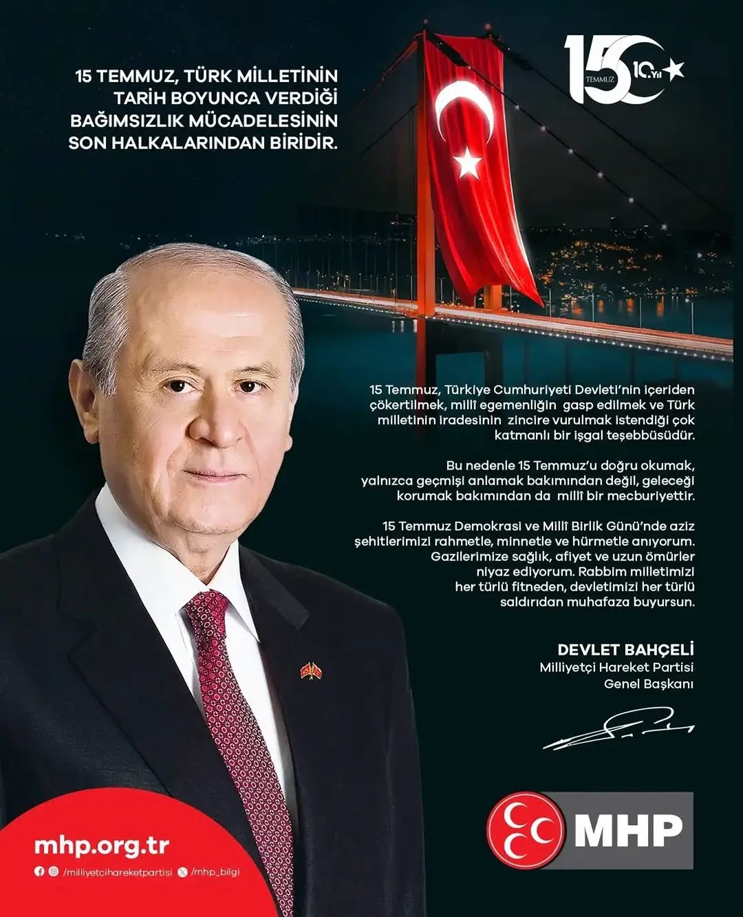 15 Temmuz'un Anlamı Vurgulandı