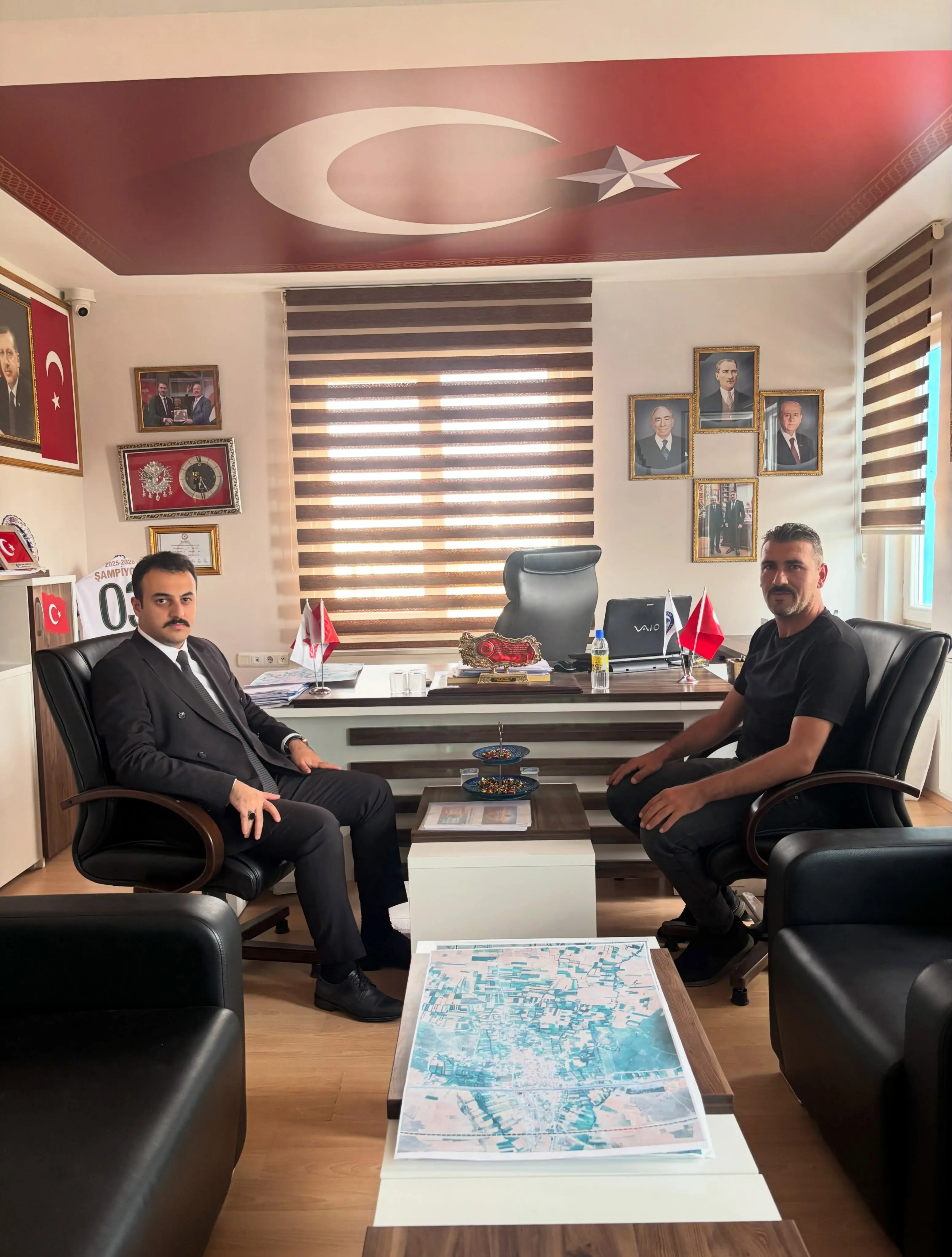 Kaymakam Bünyamin Miroğlu Düzagaç'ta İncelemelerde Bulundu