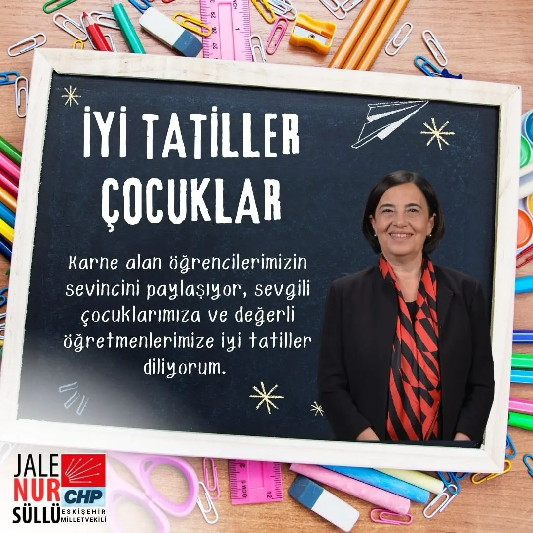 Karne alan öğrencilere tatil mesajı
