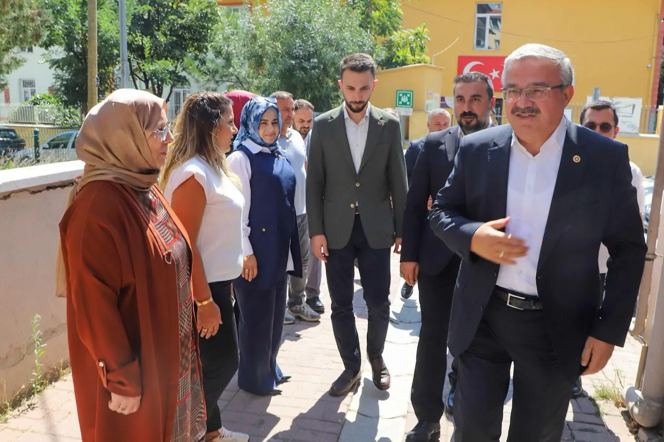 İbrahim Yurdunuseven'den İl Başkanlığına Ziyaret