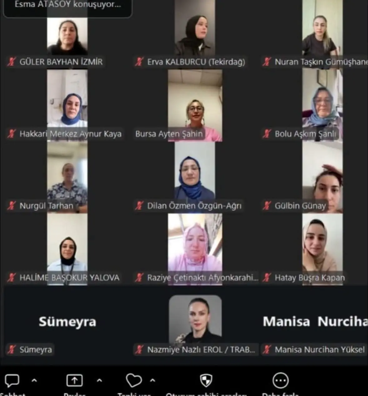 AK Parti Kadın Kolları Toplantısı Gerçekleştirildi