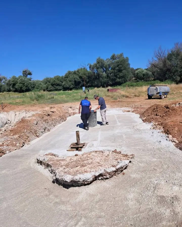 Eşme'de yeni su kuyusu açıldı