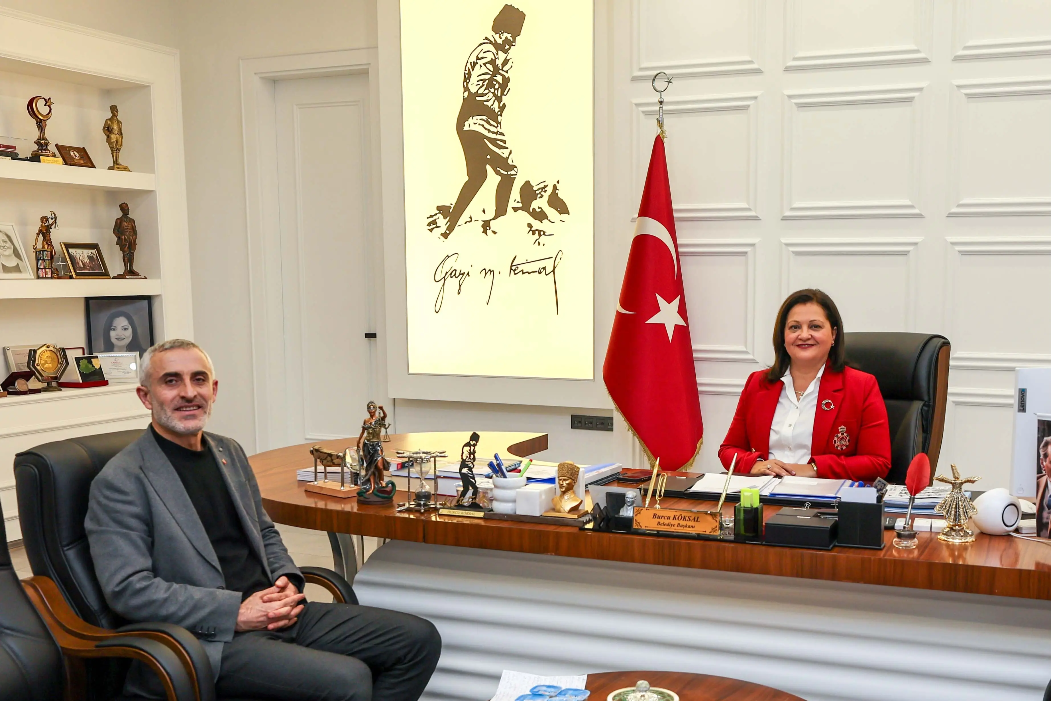 Sebze ve Meyveciler Esnaf Odası ile görüşme yapıldı