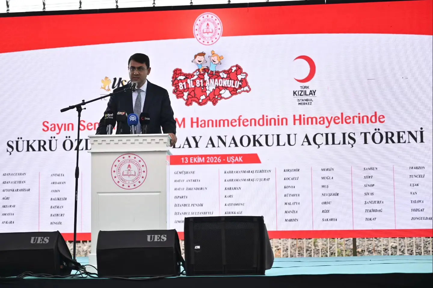 Uşak'ta Yeni Anaokulu Açıldı