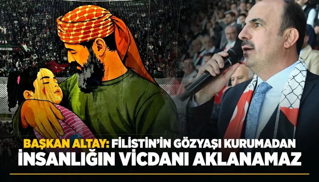 Konya Büyükşehir Belediyesi'nden Filistin Mesajı