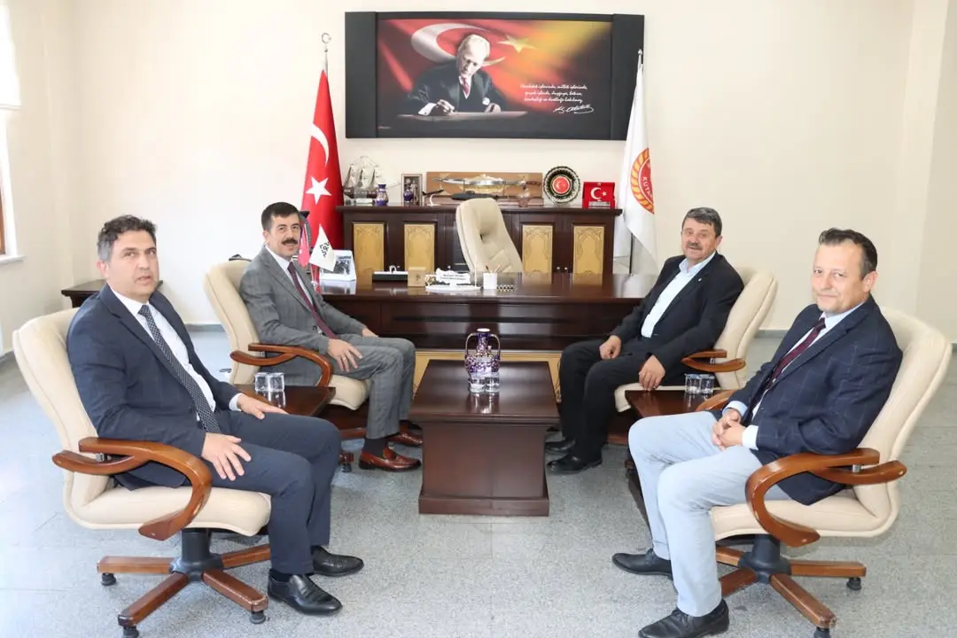 Rektör Tekin'den Meclis Başkanı Özcura'ya Ziyaret