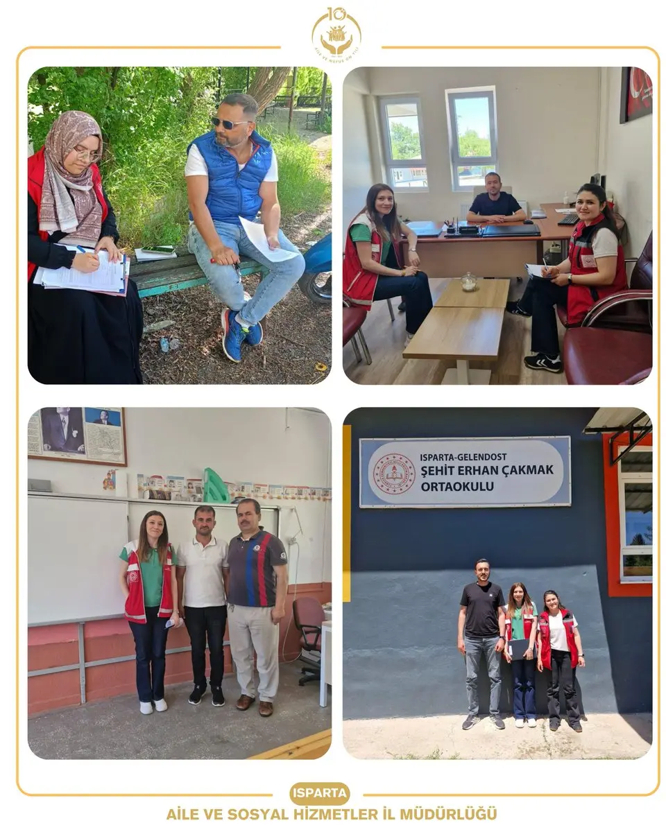 Yalvaç'ta Sosyal Destek Ziyaretleri Gerçekleştirildi