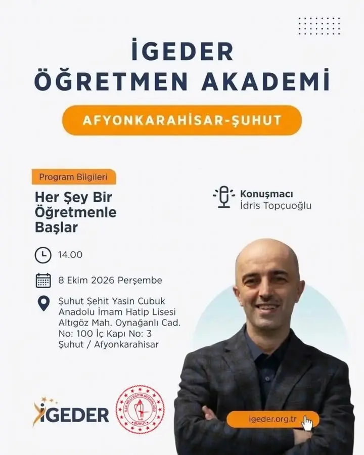 İdris Topçuoğlu'ndan ilham verici seminer