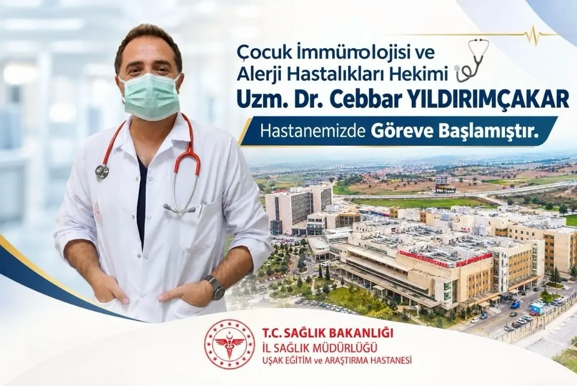 Yeni Çocuk Alerji Uzmanı Atandı
