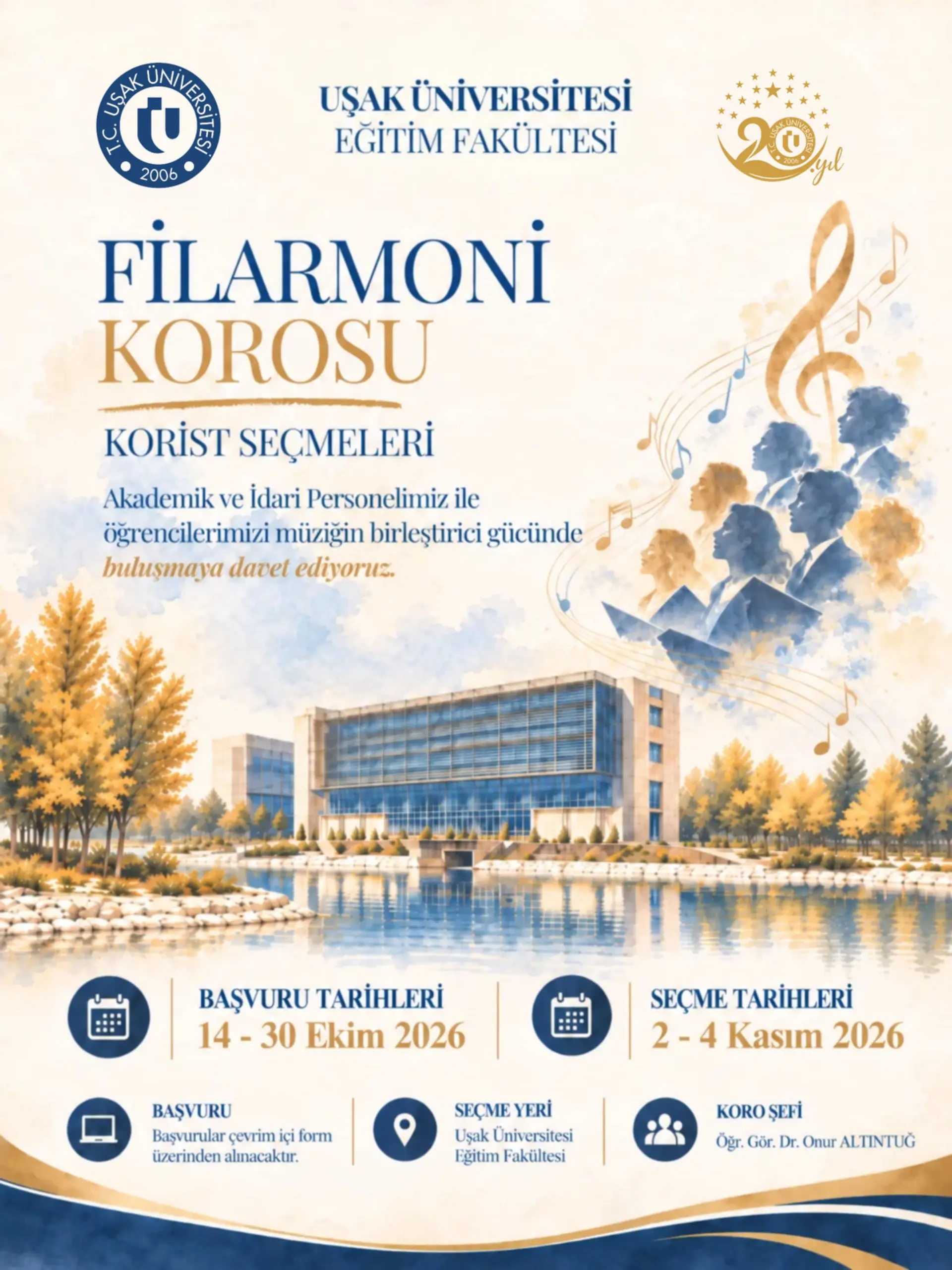 Filarmoni Korosu Seçmeleri Başladı