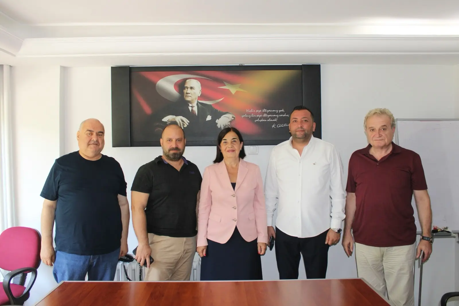 Sakarya Gazetesi'ne Ziyaret Gerçekleşti