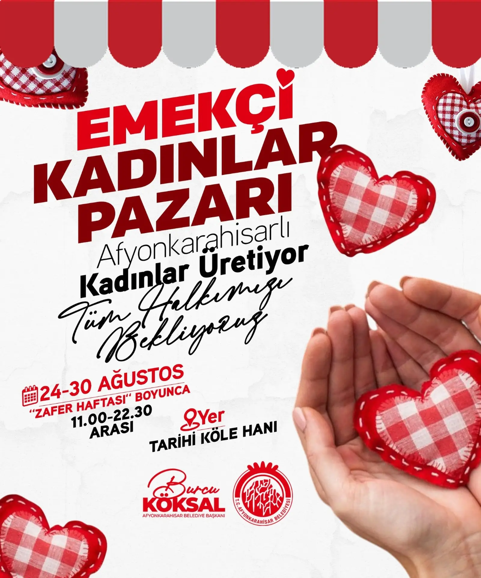 Emekçi Kadınlar Pazarı Zafer Haftası'nda açıldı