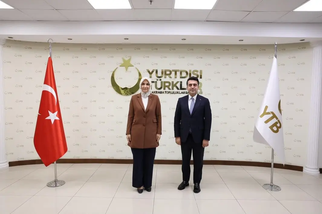 Yurtdışı Türkler Başkanı ile iş birliği görüşmesi