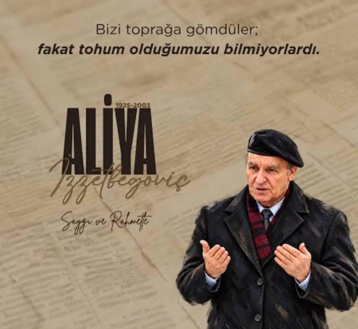 Aliya İzzetbegoviç, vefatının 23. yılında anıldı