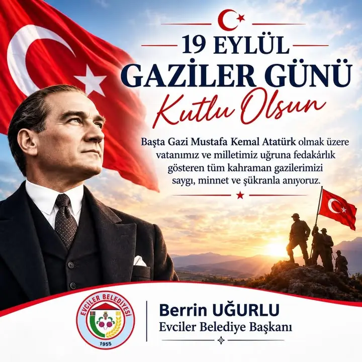 Evciler Belediyesi, Gaziler Günü'nü kutladı