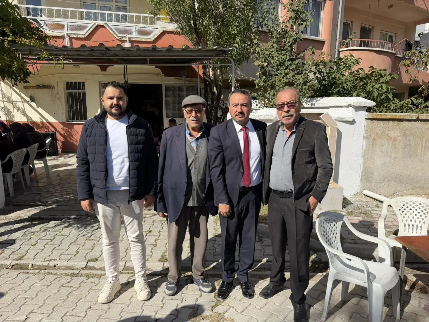 Başkan Öztaş, taziye ziyaretlerinde bulundu