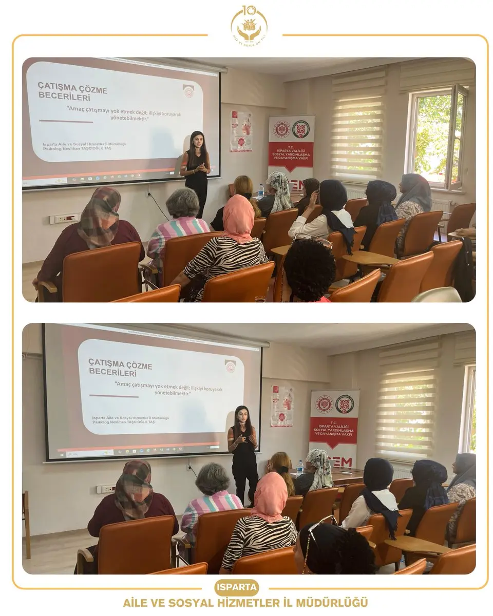 Aile Destek Merkezi'nde Eğitim Gerçekleştirildi