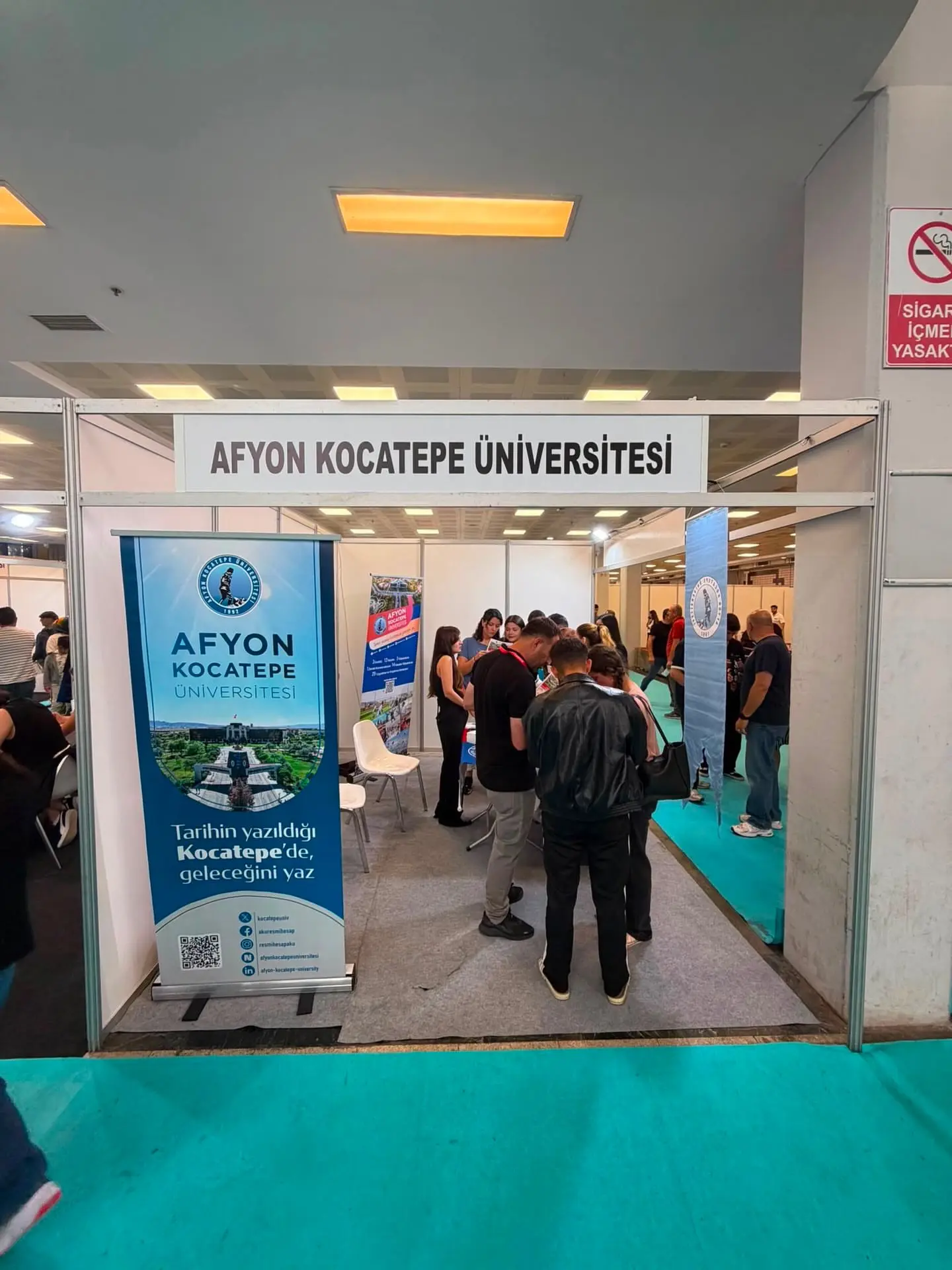 Afyon Kocatepe Üniversitesi Tercih Fuarı'nda