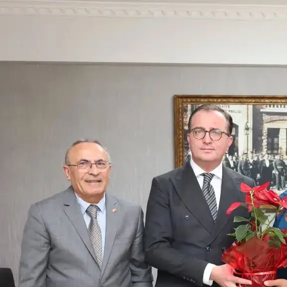 PTT Müdürü'nden Kaymakam'a Ziyaret