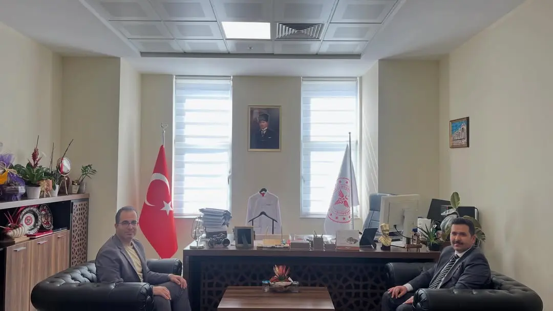 Kaymakam Mustafa Turan'dan veda ziyaretleri
