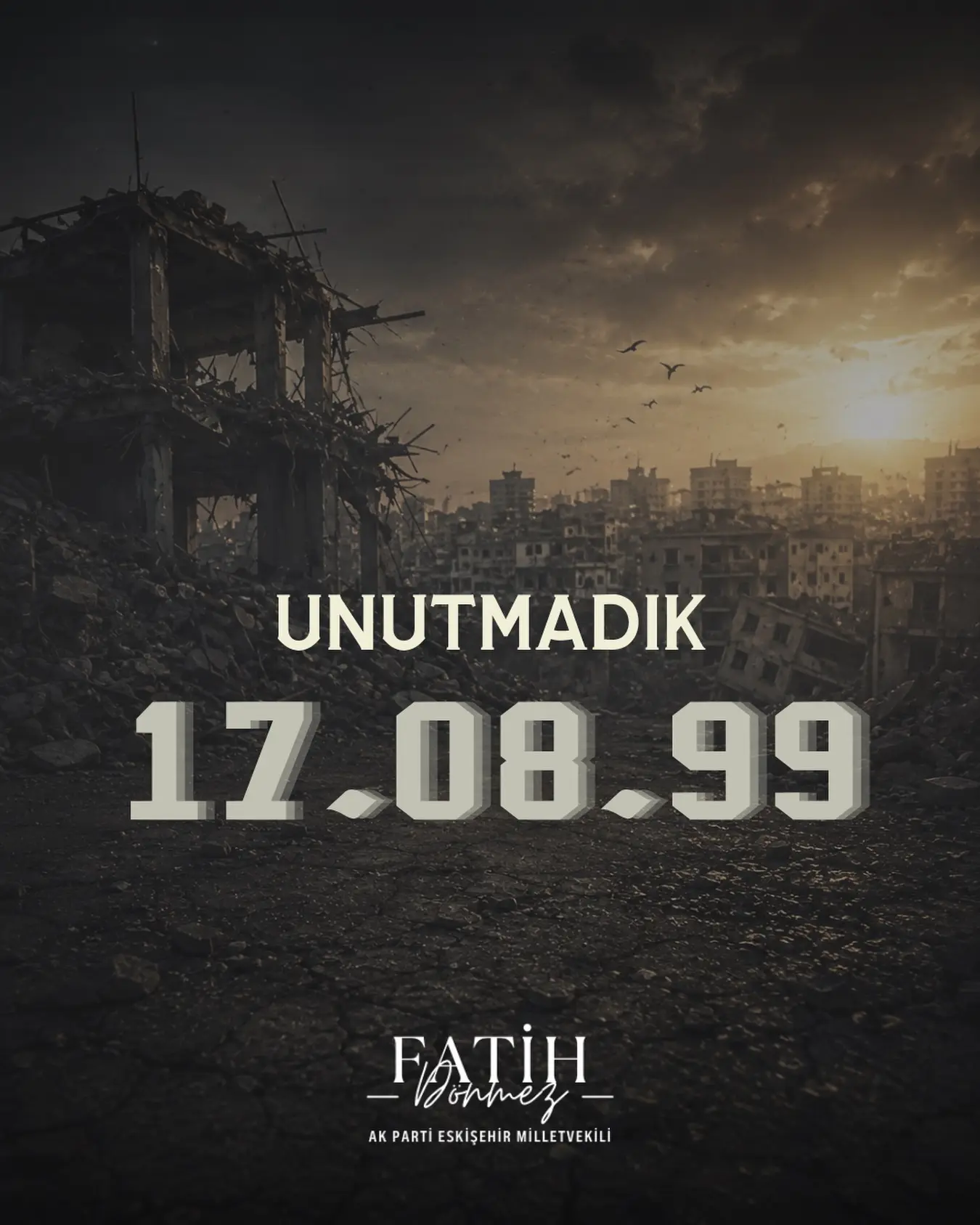 Marmara Depremi'nin 27. yıl dönümü anıldı