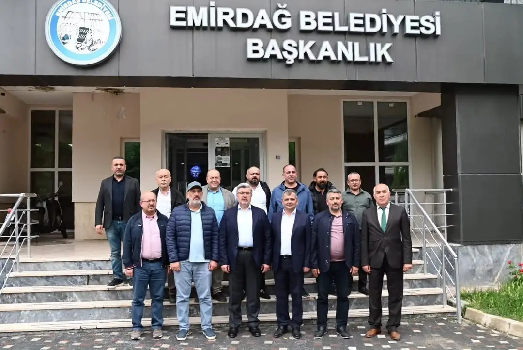 Ali Özkaya'dan Emirdağ Belediyesi'ne Ziyaret