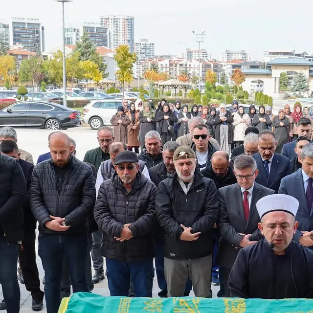 Afyonkarahisar'da Cenaze Töreni