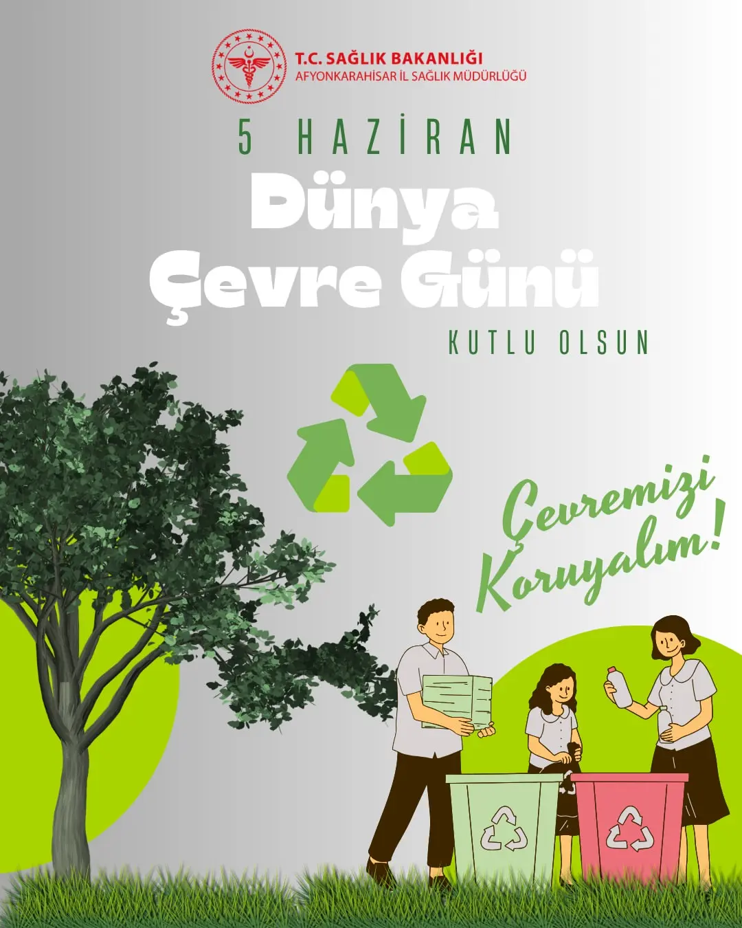 Dünya Çevre Günü'nde doğa vurgusu yapıldı
