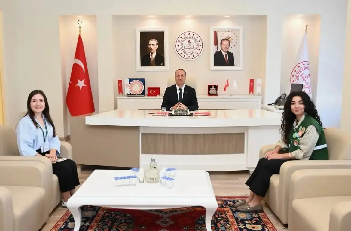 Yeşilay'dan Milli Eğitim Müdürü'ne Ziyaret