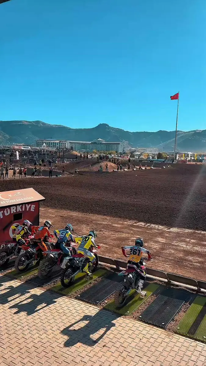 Afyonkarahisar'da MXGP Türkiye Yarışları Geride Kaldı