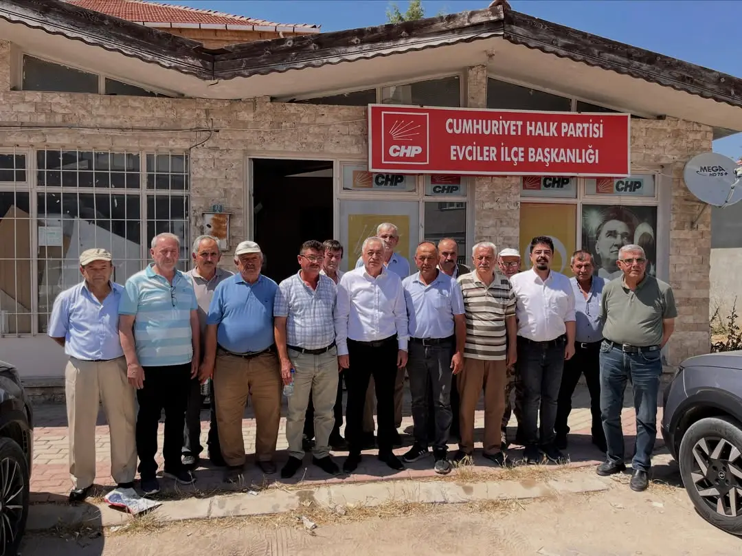 Evciler'de Parti Üyeleriyle Toplantı Gerçekleştirildi
