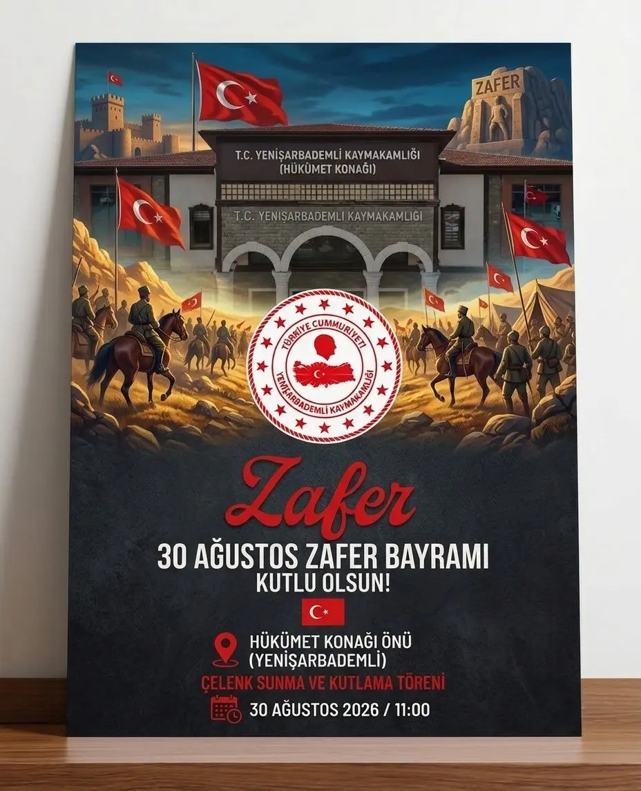 30 Ağustos Zafer Bayramı Kutlamaları Başladı