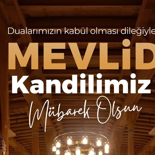 Mevlid Kandili dolayısıyla mesaj yayımlandı