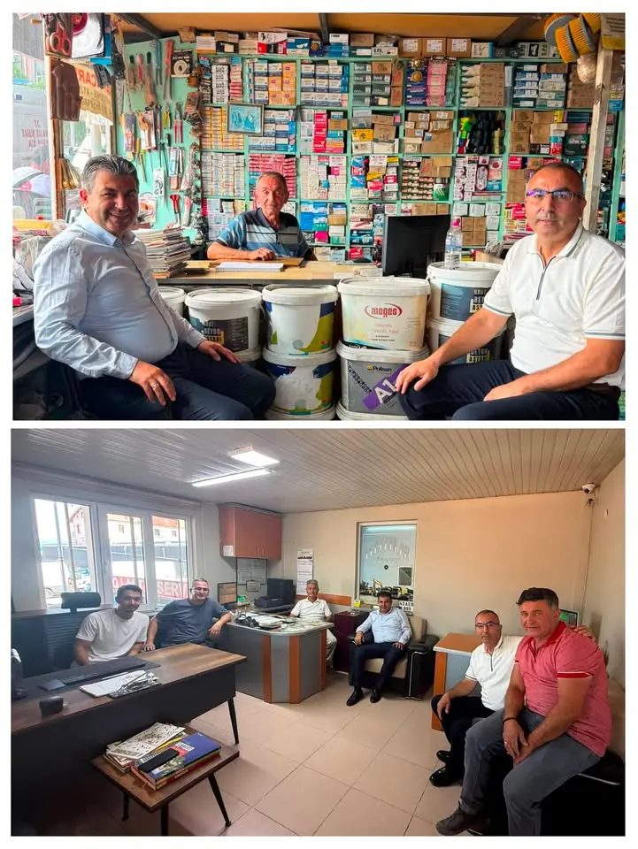 Gediz Belediyesi esnafları ziyaret etti