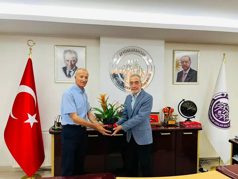 Dazkırı Şoförler Odası'ndan Başkan Üstün'e Ziyaret