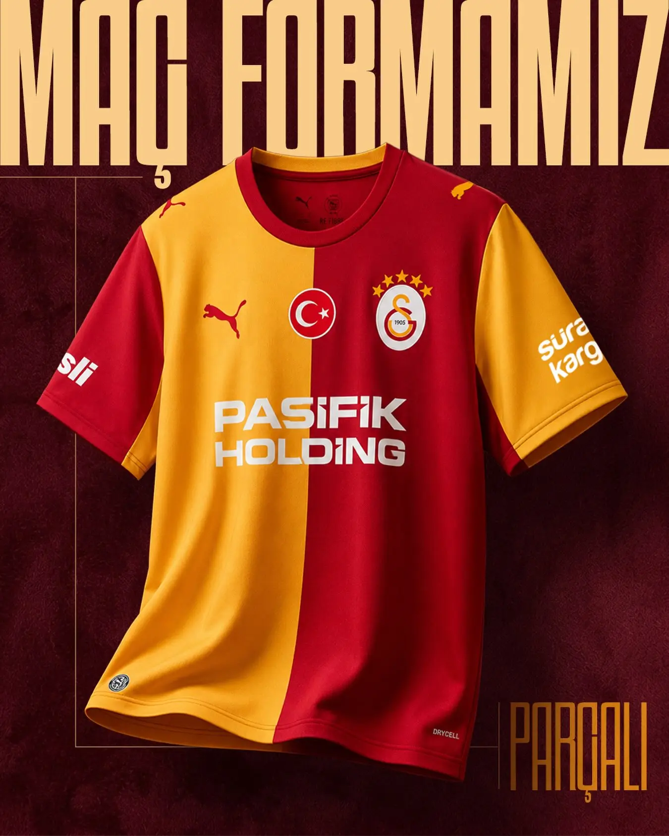 Galatasaray, Göztepe maçı için forma tanıttı