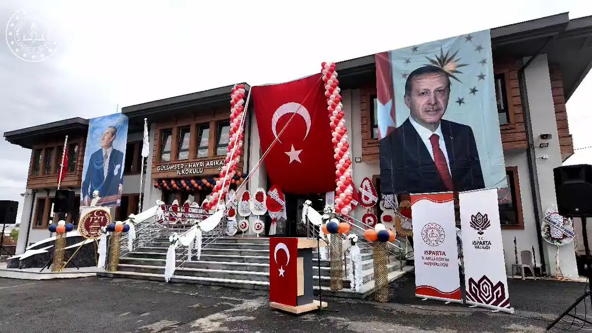 Yalvaç'ta Yeni Bir İlkokul Açıldı