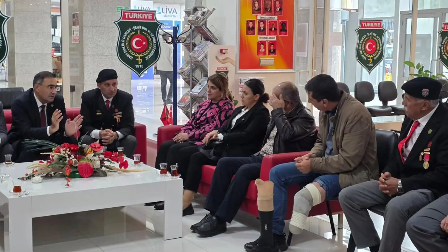 19 Eylül Gaziler Günü'nde anlamlı ziyaret