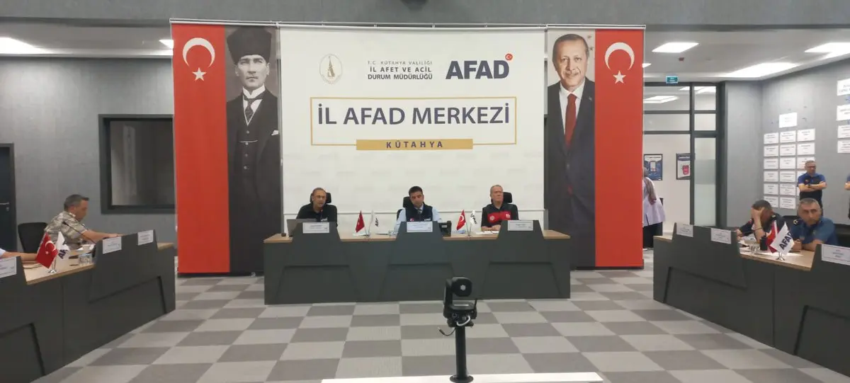 Kütahya'da Deprem Tatbikatı Başladı