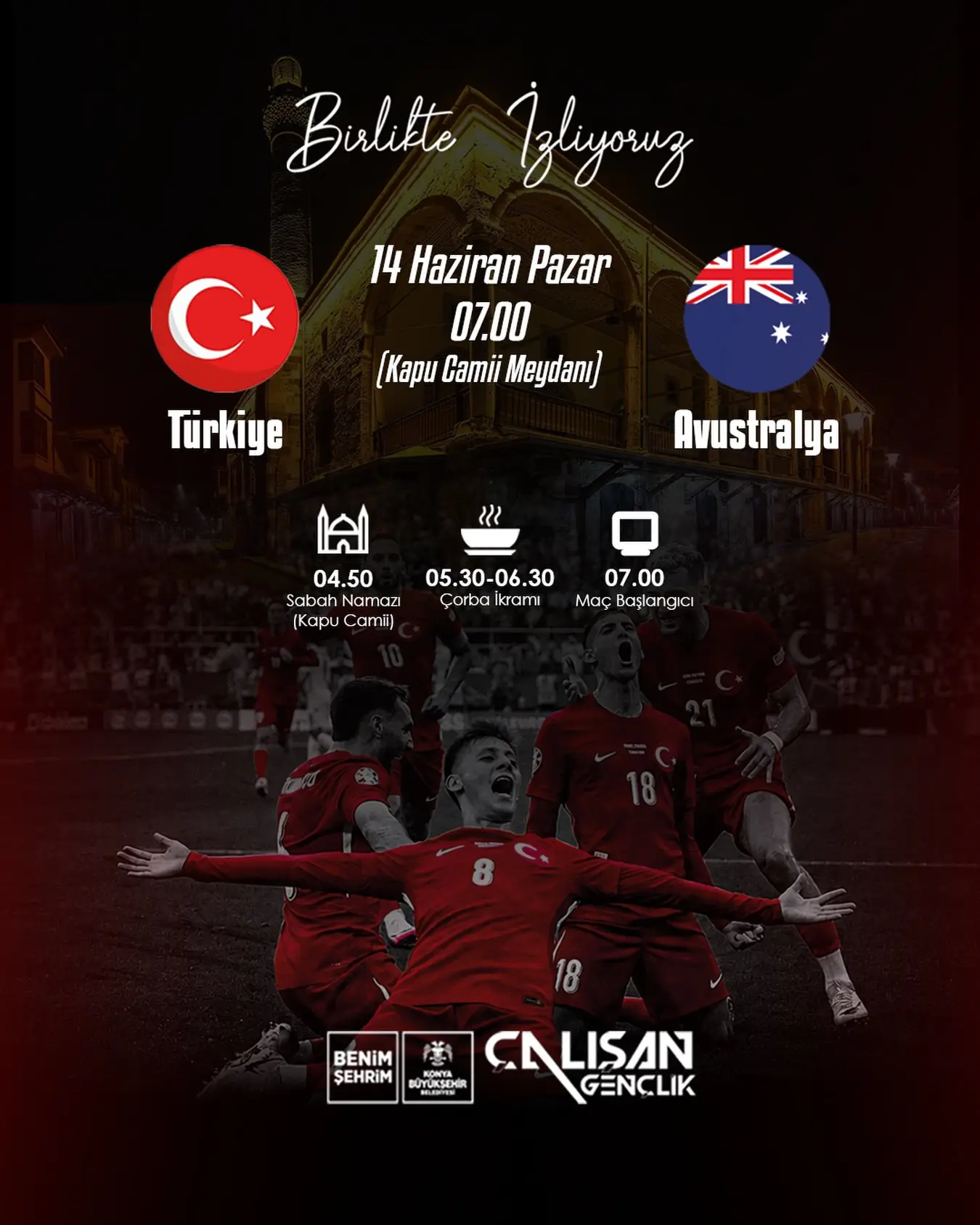A Milli Takım Maçını Birlikte İzliyoruz