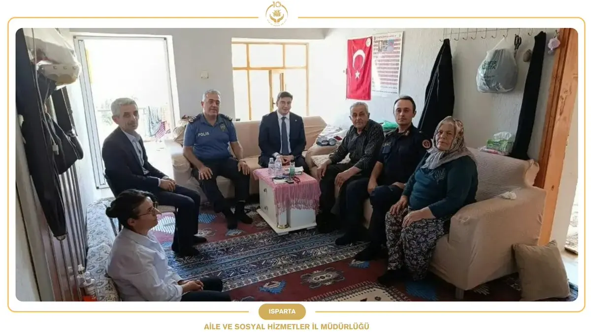 Şehit Ailesine Ziyaret Gerçekleştirildi