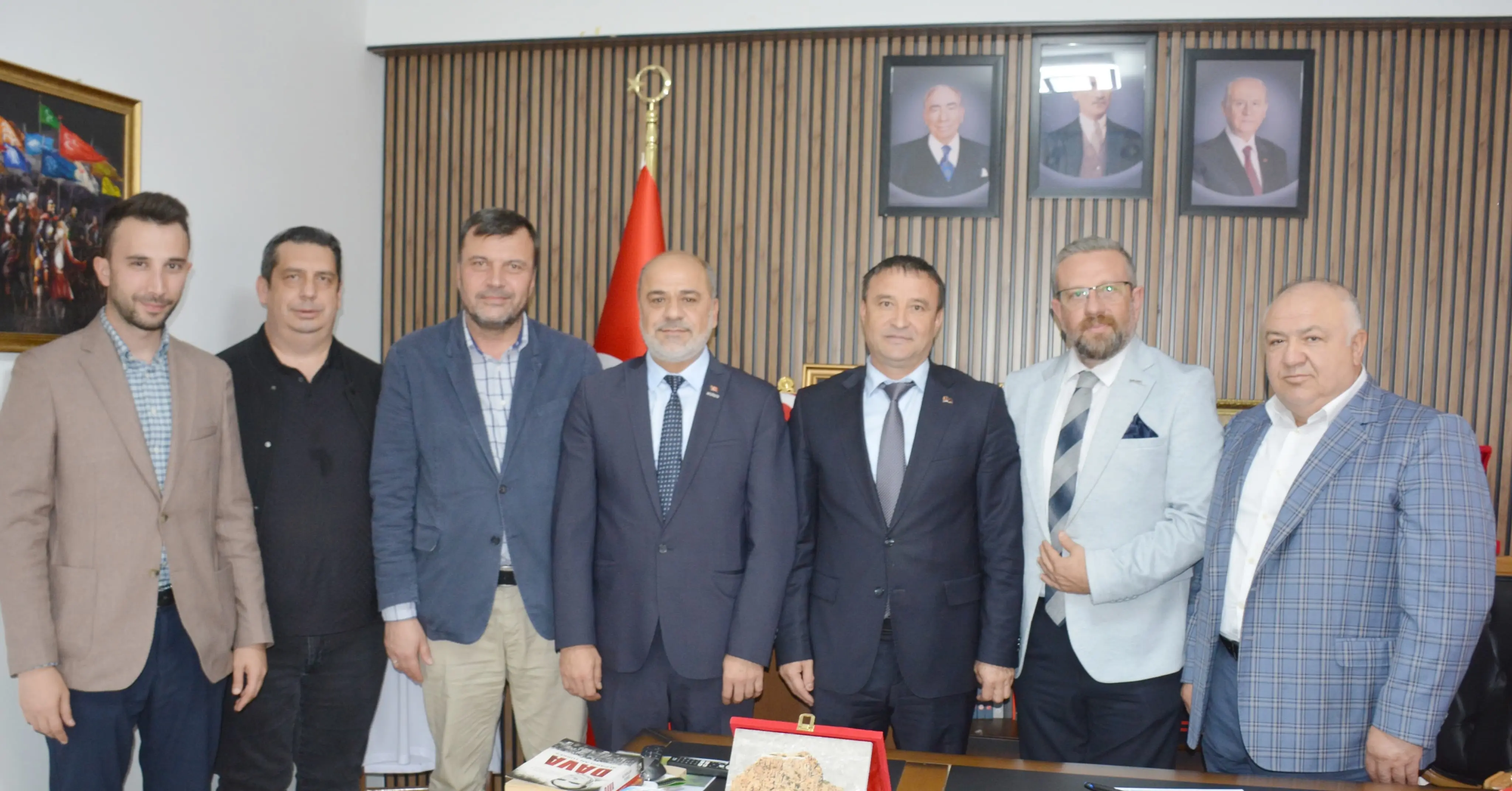 MÜSİAD'dan MHP'ye Ziyaret