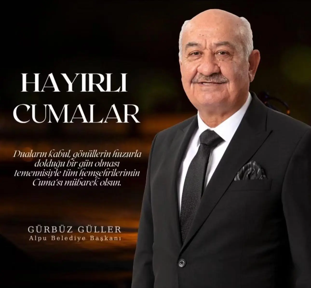 Başkan Güller'den Cuma mesajı