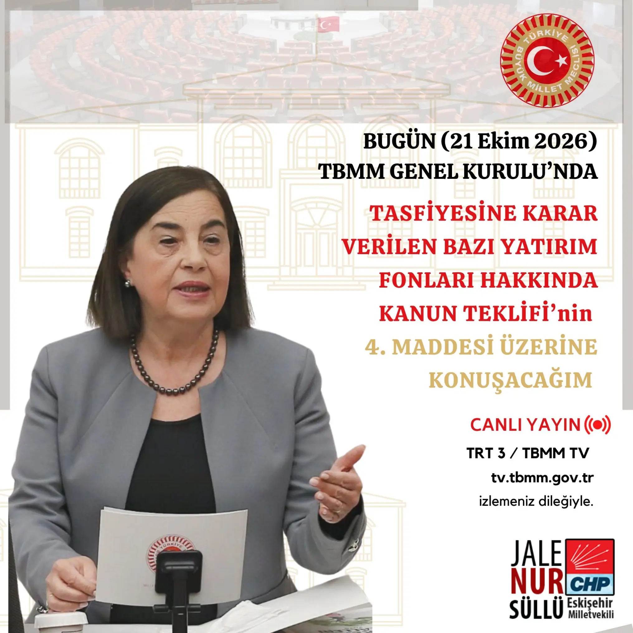 TBMM'de Yatırım Fonları Üzerine Görüşmeler Başladı
