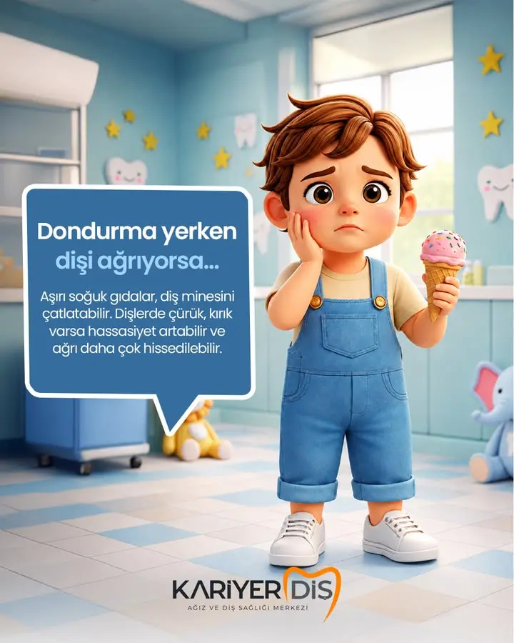Dondurma Yerken Diş Ağrısı Hassasiyetten Olabilir