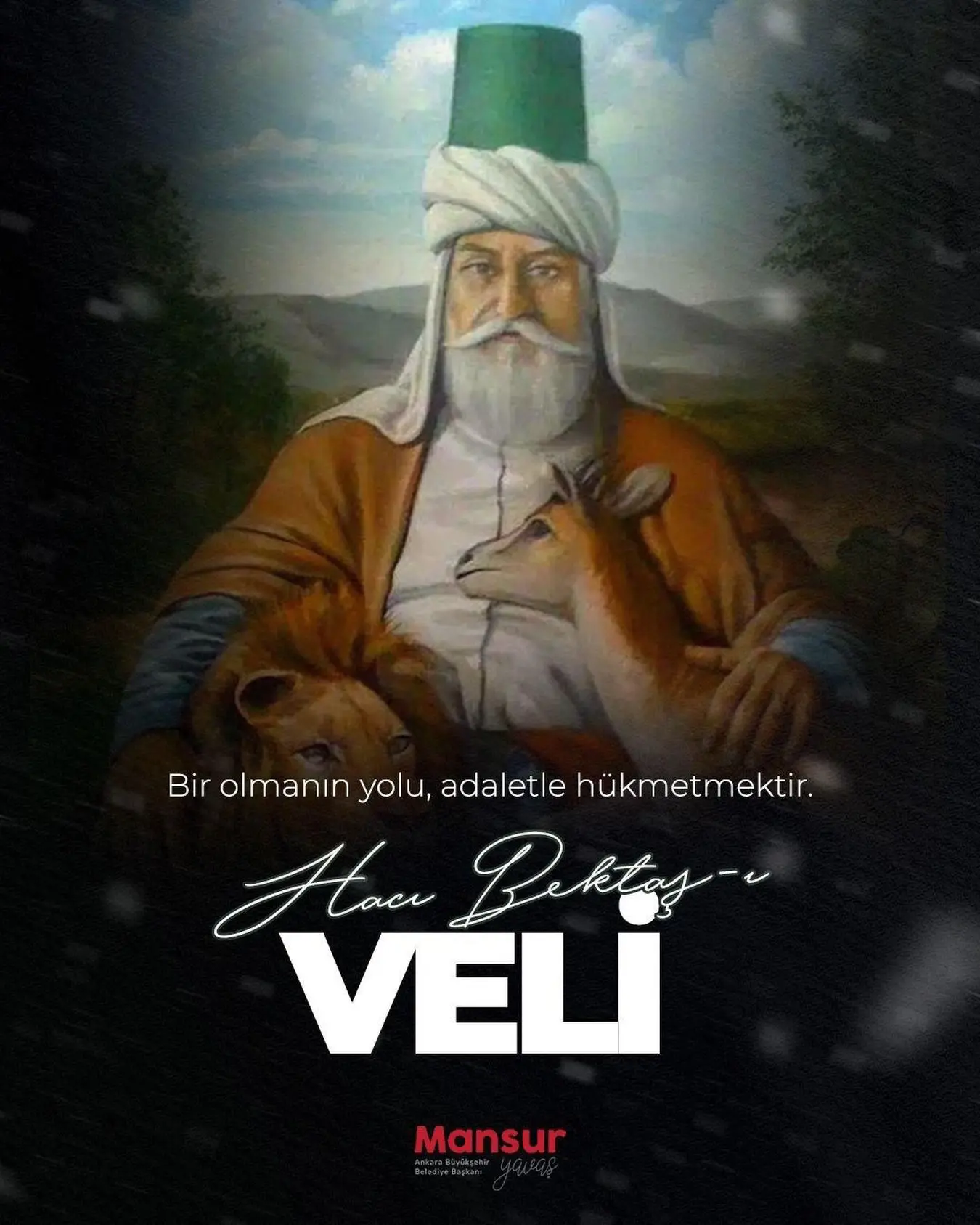 Hacı Bektaş-ı Veli anıldı