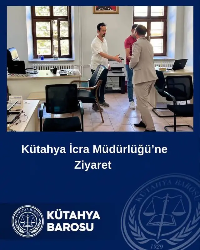 Kütahya Barosu Başkanı İcra Müdürlüğü'nde