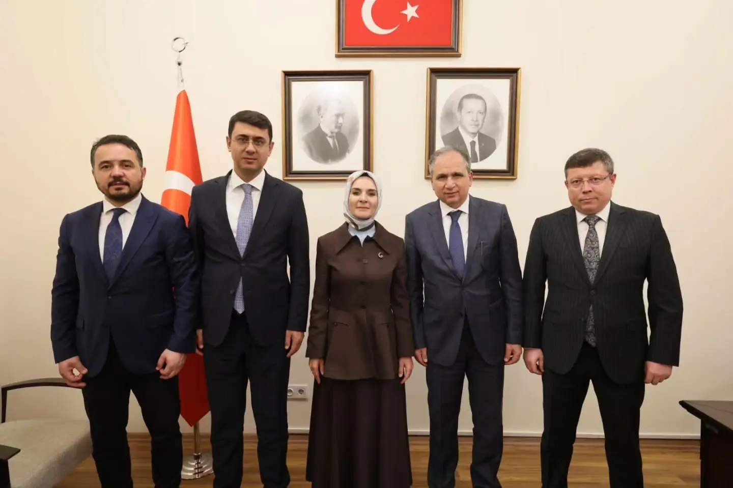 Uşak'ta Sosyal Hizmetler İçin Ziyaret Gerçekleştirildi