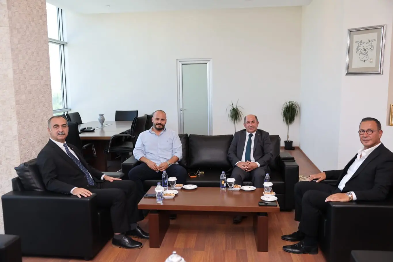 Karabük heyeti, Afyonkarahisar TSO'yu ziyaret etti