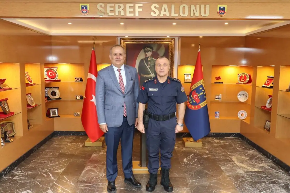 Isparta'da Jandarma ve Göç İdaresi Ziyareti